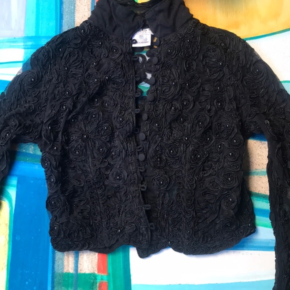 Bebe Intricate Beaded Jacket - Picture 2 of 5